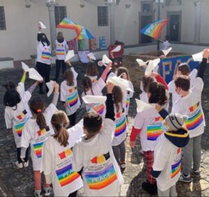 Studenti di Montone per la PACE