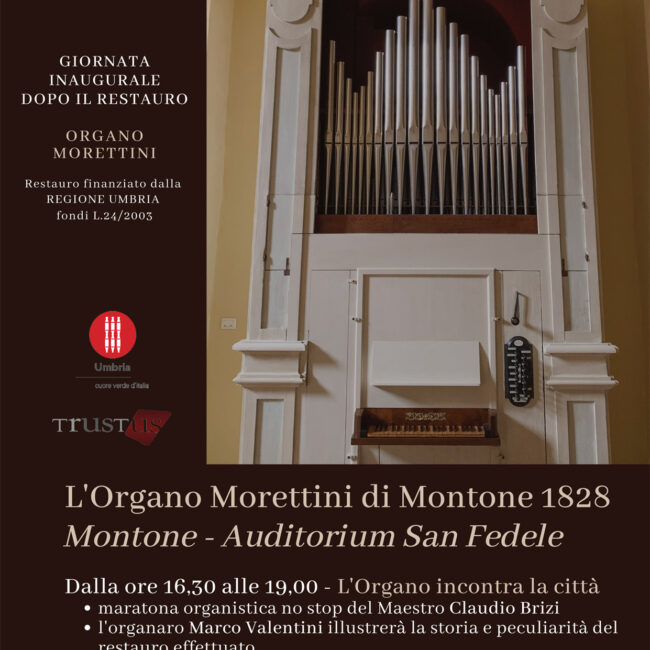 Inaugurazione Organo Morettini